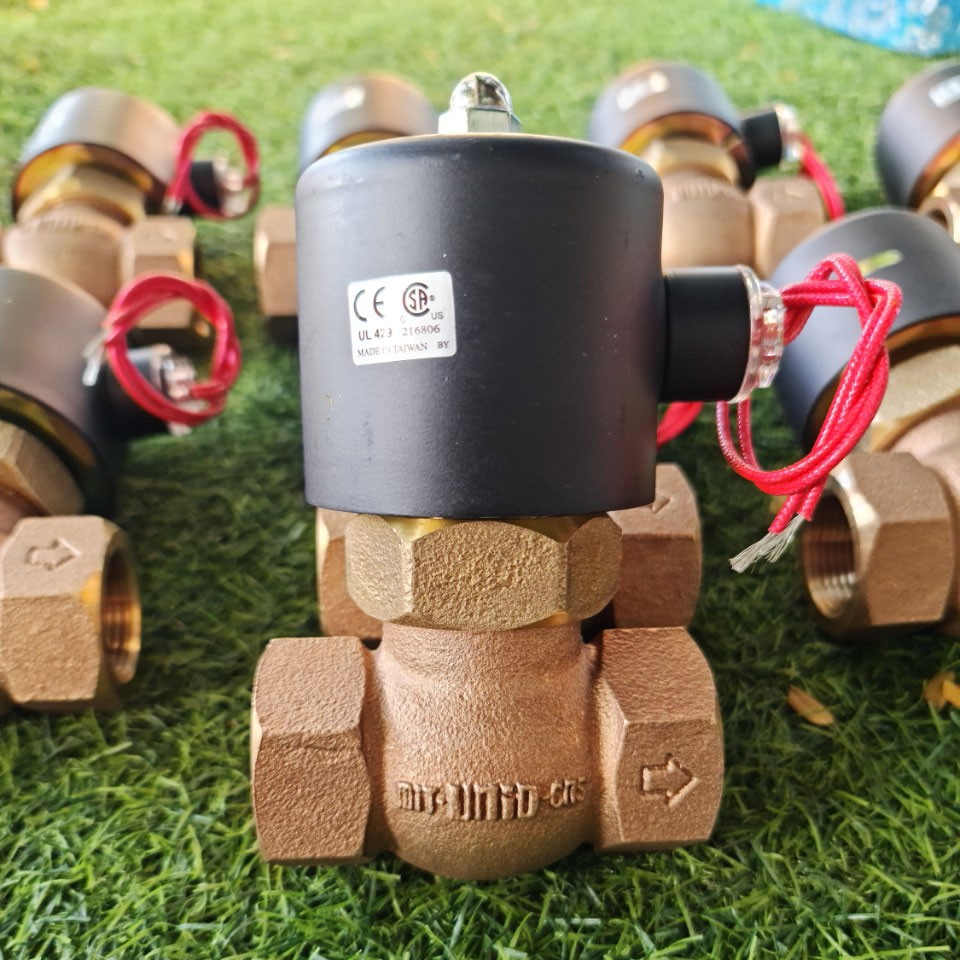 Mặt Trước Van Điện Từ Khí Nén Chính Hãng